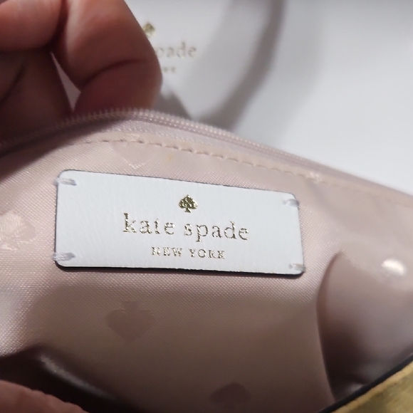 KATE SPADE NWOT ROBYN SADDLE BAG Crossbody with Chain Strap - Picture 8 of 11